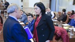 Jos� Tom� y Lara M�ndez cargaron contra Elena Candia tras el nombramiento de Besteiro