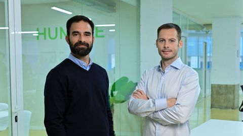 David P&eacute;rez y Ricard Domenech, socios y fundadores de Heymondo.
