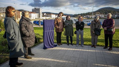 Inauguraci�n de la plaza de As Mariscadoras de Noia