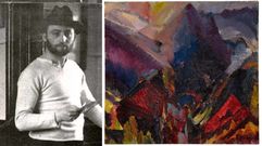 David Bomberg y su obra Sunrise in the mountains, Picos de Asturias