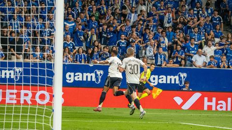 Las mejores im�genes del Real Oviedo ante el Real Madrid