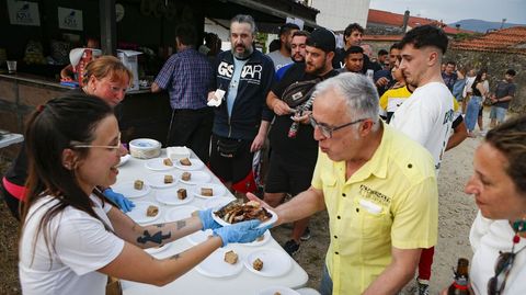 Celebracin del San Juan en Porto do Son