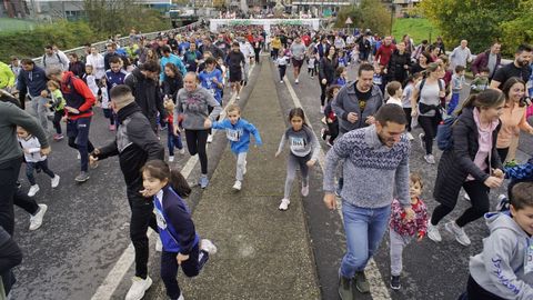 Carrera de San Martiño en Ourense.