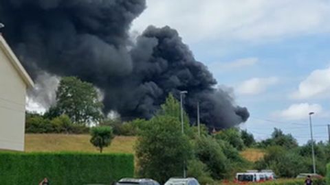 Incendio en Llanera
