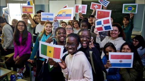 El mundo entero cabe en el aula