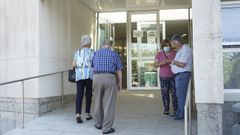 El centro de salud de Baltar, en Sanxenxo, en una imagen de este mes de agosto