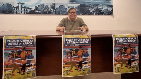 Presentación de la fiesta de la cerveza artesana en Narón