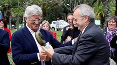 Pepe Domingo Casta�o, el pasado mes de octubre en Boiro