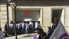 Foto de archivo de la tienda de H&M en la r�a do Paseo