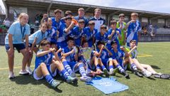 Algunas im�genes de la final de la Copa da Costa infantil en Bu�o