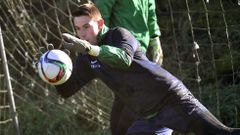 Sergio Garc�a debut� ante el Sporting B y fue titular en Pontevedra