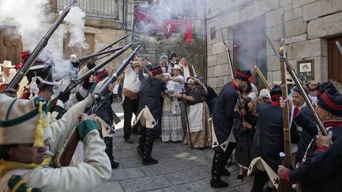 A Batalla de Pazos de Arenteiro, en Boborás
