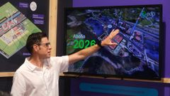 El director de Desarrollo y Ejecuci�n de Proyectos de Hidr�geno de EDP en Espa�a, Rafael Caba�eros, presenta el gemelo virtual de la futura planta de hidr�geno renovable de Abo�o