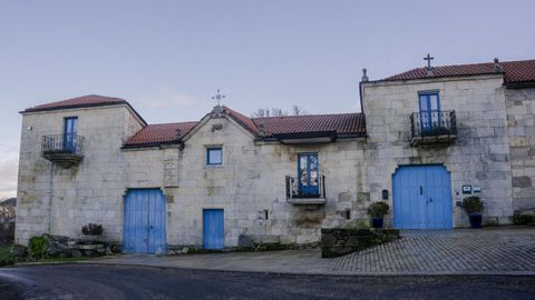 Es posible hospedarse en el Pazo da Pena.