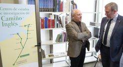 Manuel Mir�s reclam� a S�nchez Bargiela, gerente del Xacobeo, la se�alizaci�n del Cami�o Ingl�s.