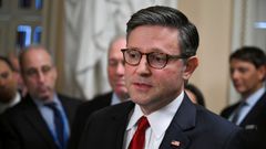 El presidente de la Cmara de Representantes, el republicano Mike Johnson
