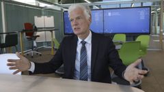 Imagen de archivo del director de Educaci�n de la OCDE y responsable del Informe PISA, Andreas Schleicher, durante una visita a Galicia