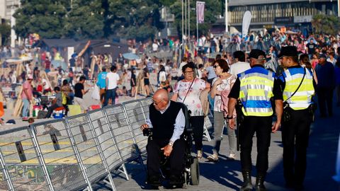 Fiesta de San Juan en A Coru�a 
