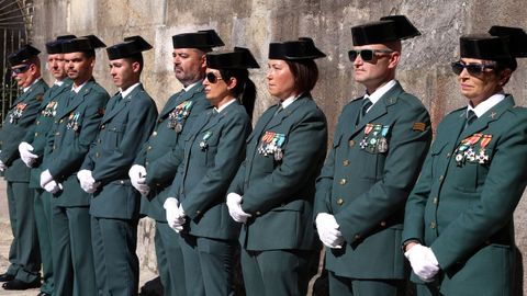 LA GUARDIA CIVIL CELEBRA EL DIA DEL PILAR EN LA COMARCA DEL BARBANZA