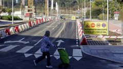 En Visma abri� al tr�fico el primer tramo del vial de conexi�n con la ronda de Outeiro, desde el entorno del colegio