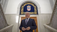 Jos Tom, no Pazo de San Marcos, sede da Deputacin provincial de Lugo