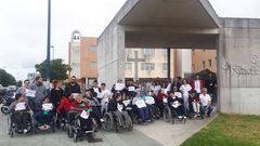 Concentraciones en los centros de salud para preparar la huelga