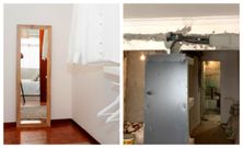 Estado de la vivienda cuando se adquiri�, y despu�s de la reforma en Ferrol.