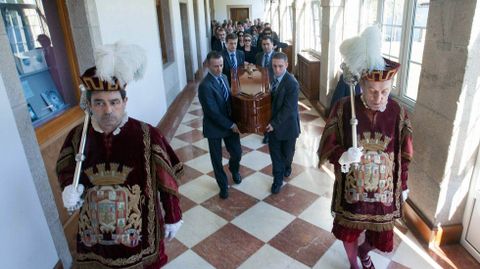 Esta ser�a la �ltima vez que el ex presidente recorriese los pasillos del Pazo de San Marcos