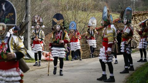 Los felos recorrieron las aldeas de Maceda