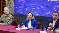 La secretaria de Estado de Defensa, Amparo Valcarce.