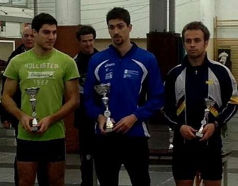 Crist�bal Rodr�guez, en el centro.