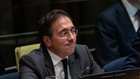 El ministro de Exteriores, Jos� Manuel Albares.