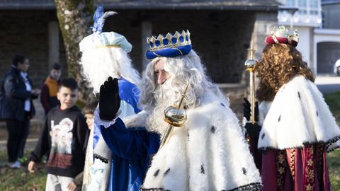 Cabalgata de Reyes en Parga.