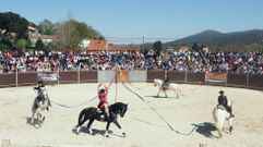 Decenas de miles de personas abarrotan la Pascua de Padr�n