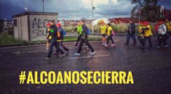 Marcha contra el cierre de Alcoa