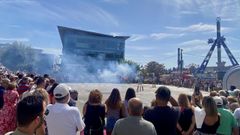 El espect�culo pirot�cnico supuso el arranque oficial de las fiestas