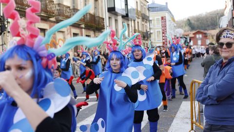El desfile del carnaval de Sarria
