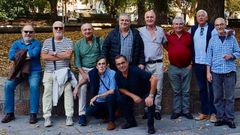 Miembros del remplazo del Parque de Artillera de A Maestranza de 1975 celebraron un encuentro