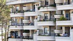 Bloque de apartamentos en San Vicente do Mar, en O Grove.