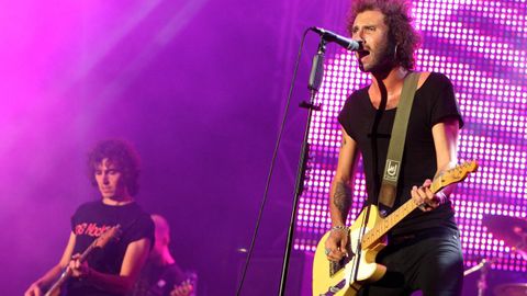 Imagen de archivo del 2008, cuando Pereza dio un concierto en el Auditorio de Castrelos, en Vigo.