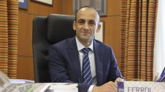 El presidente del Puerto de Ferrol, Francisco Barea, en una foto de archivo