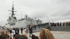 La F-104 tras su llegada en un operativo en Libia