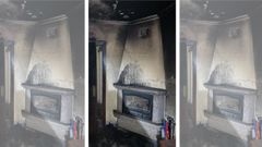Incendio de una vivienda de Sedes
