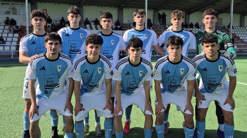 Alineaci&oacute;n del Compos juvenil que derrot&oacute; al Solares este fin de semana (2-0).
