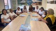 Patricia Lojo present� el encuentro junto a integrantes del grupo Xiada