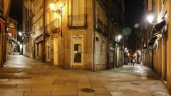 La hosteler�a, en la imagen la zona de Los Vinos desierta, es uno de los sectores m�s castigados