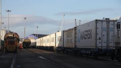 Maersk realiz� varias pruebas entre Algeciras y Mar�n para la puesta a punto del servicio ferroviario