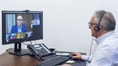 La junta de portavoces de la Diputaci�n se celebr� por videoconferencia