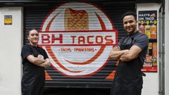 Patricia y Hassan emprendieron con un restaurante de tacos franceses, situado en Pena Trevinca