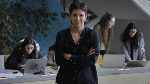 La profesora y doctora en Inform�tica, Virginia Mato Abad, es docente de la UDC y codirige la c�tedra interuniversitaria Aldaba